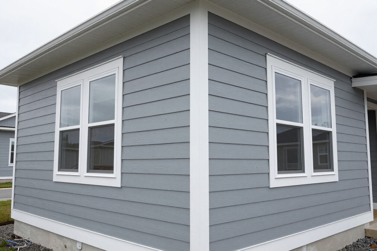 New fiber cement siding installation on a Northwest home.