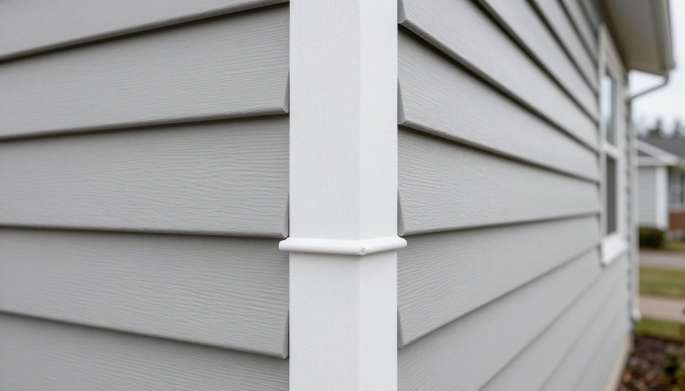 Vinyl lap siding installed on a residential home in Bellingham, WA