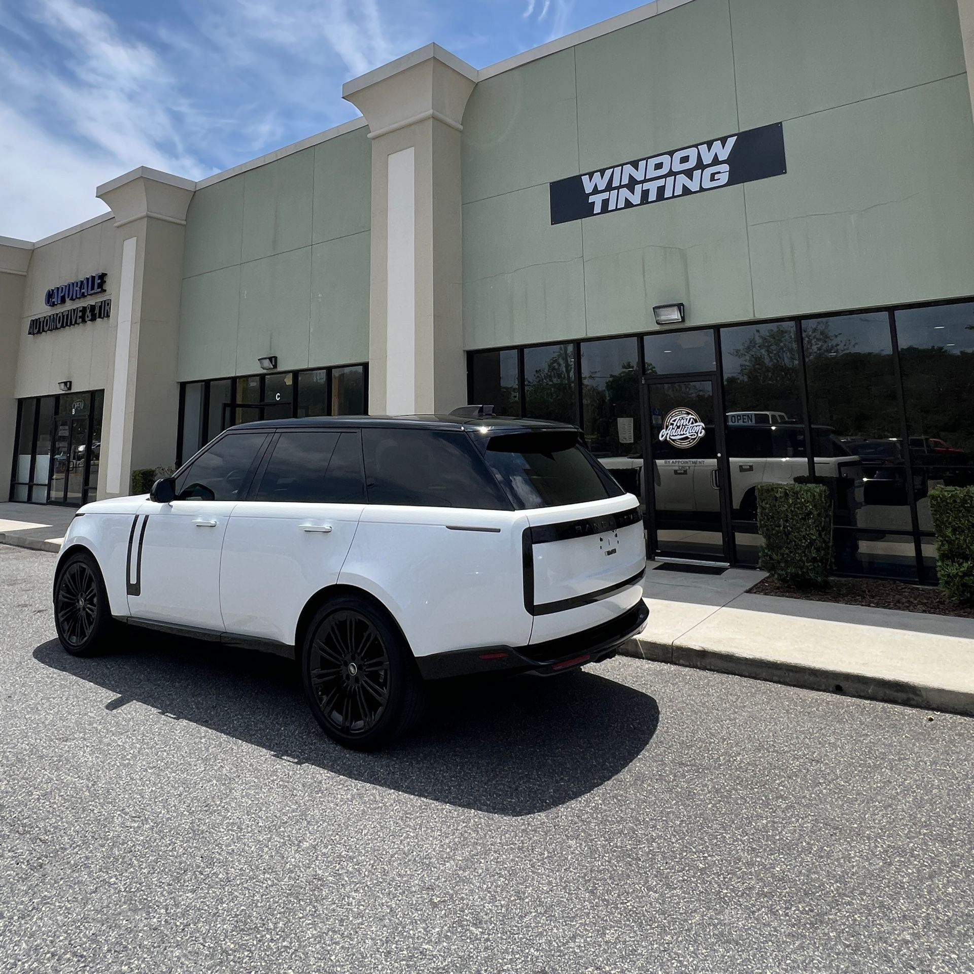 Range Rover Window Tint Color Window Tint in Clermont, FL | Tint Addiction Window Tinting