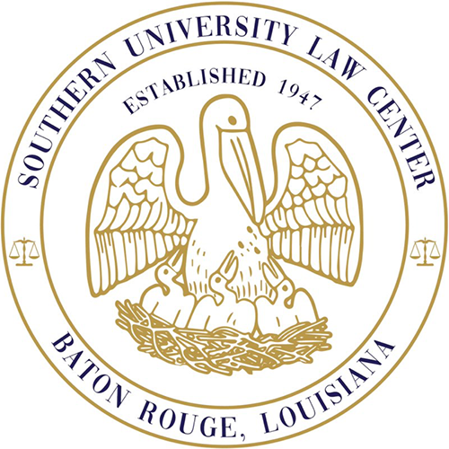 The seal of the southern university law center in baton rouge louisiana
