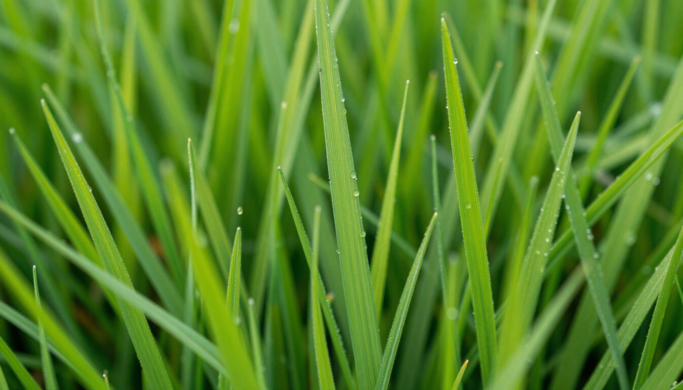 Healthy green grass