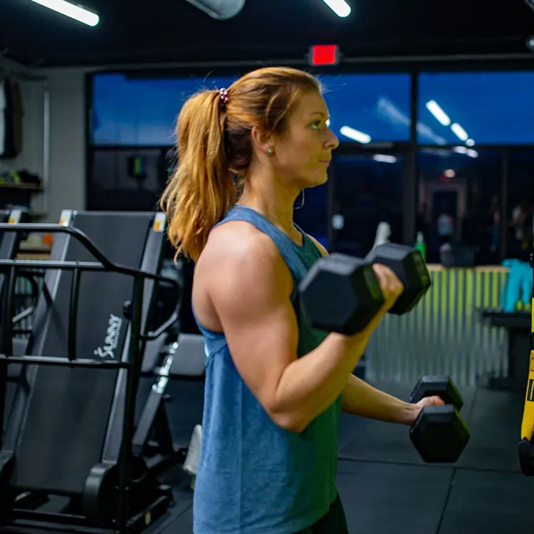 Bicep Curl Hiit 10 Fitness