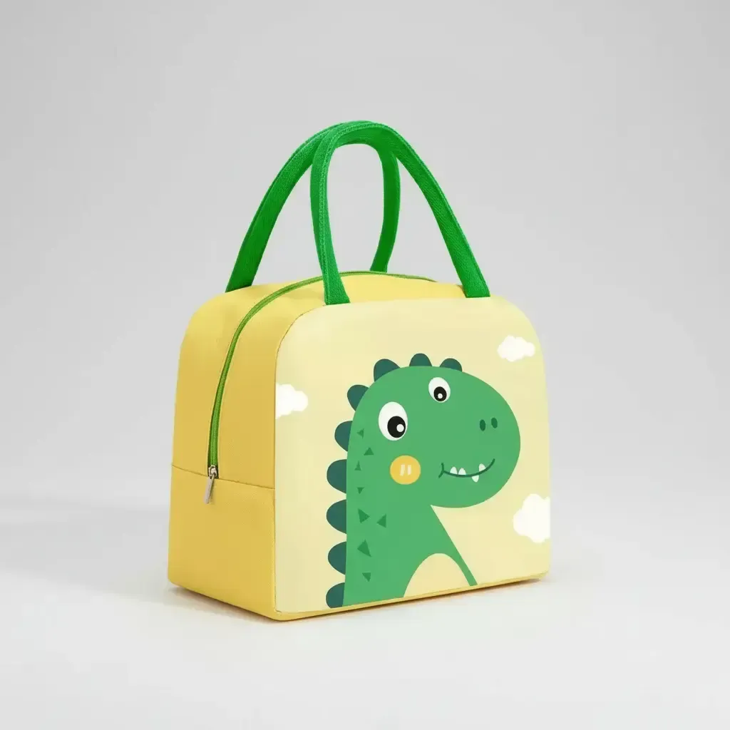 Lunchera infantil dinosaurio para vianda escolar