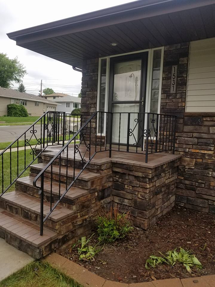 Brick Stairs