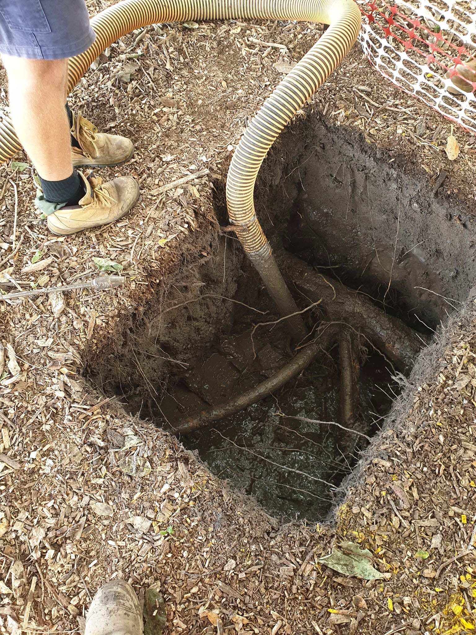 Hydro excavation