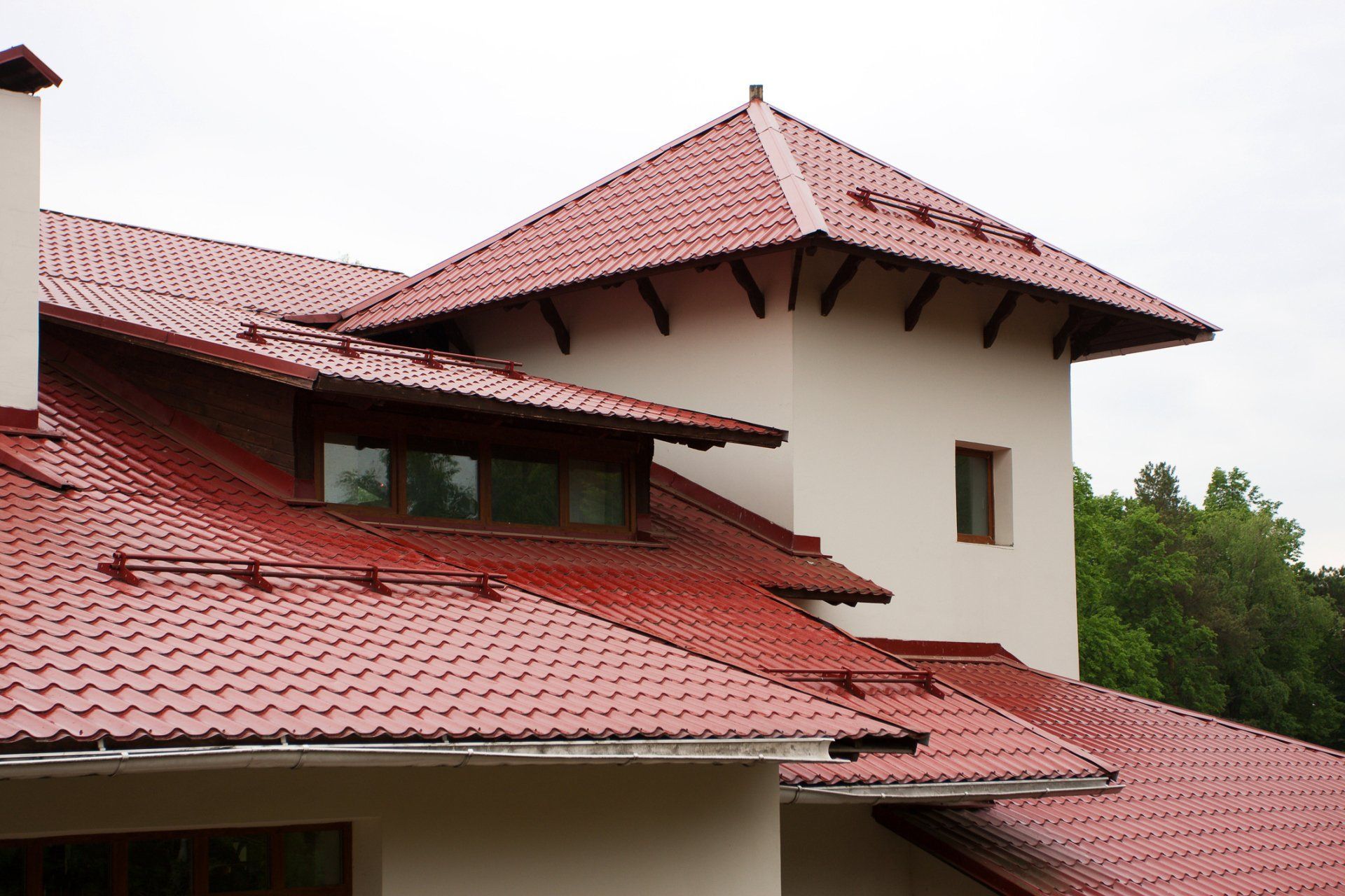 House With Red Roof