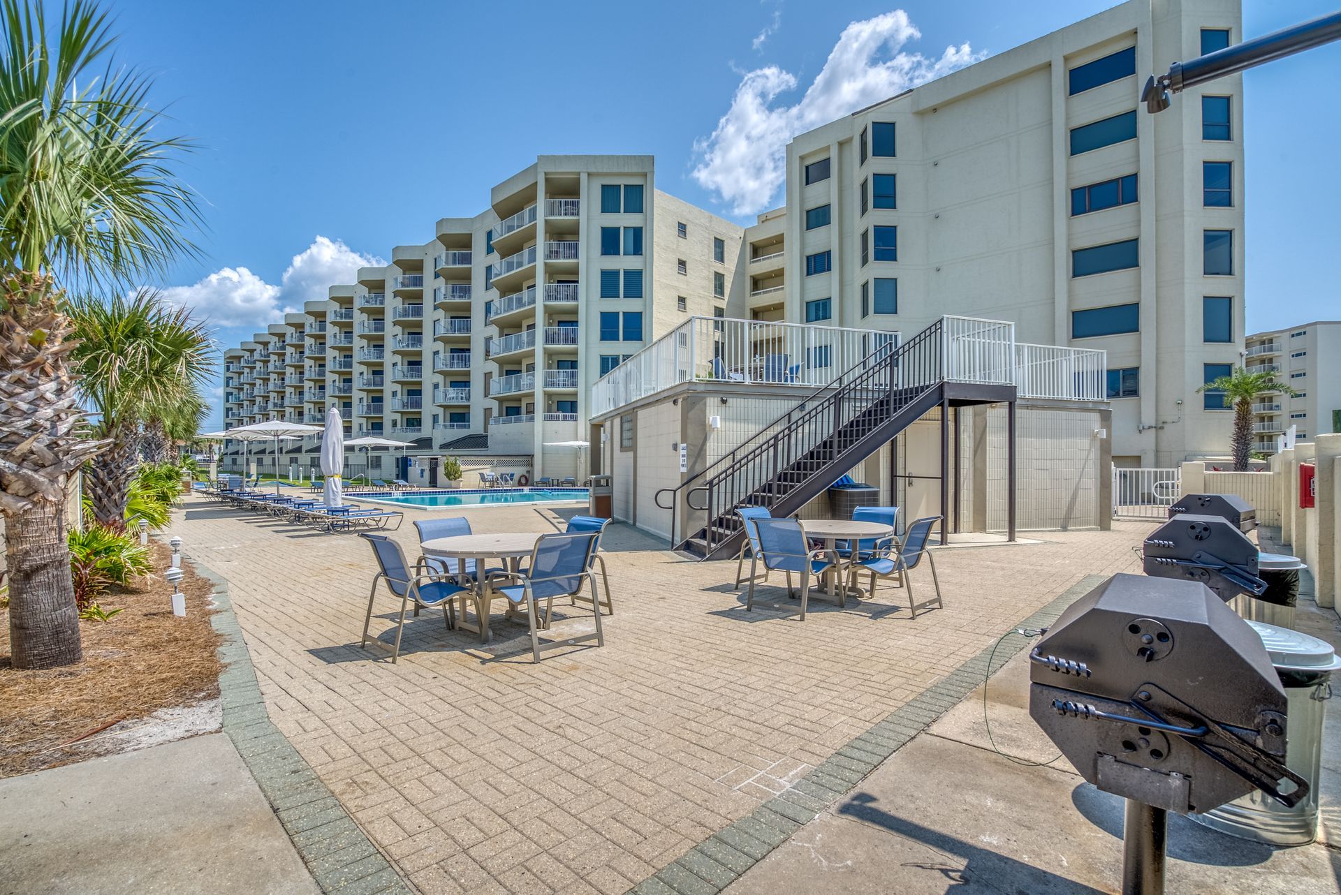 pool deck