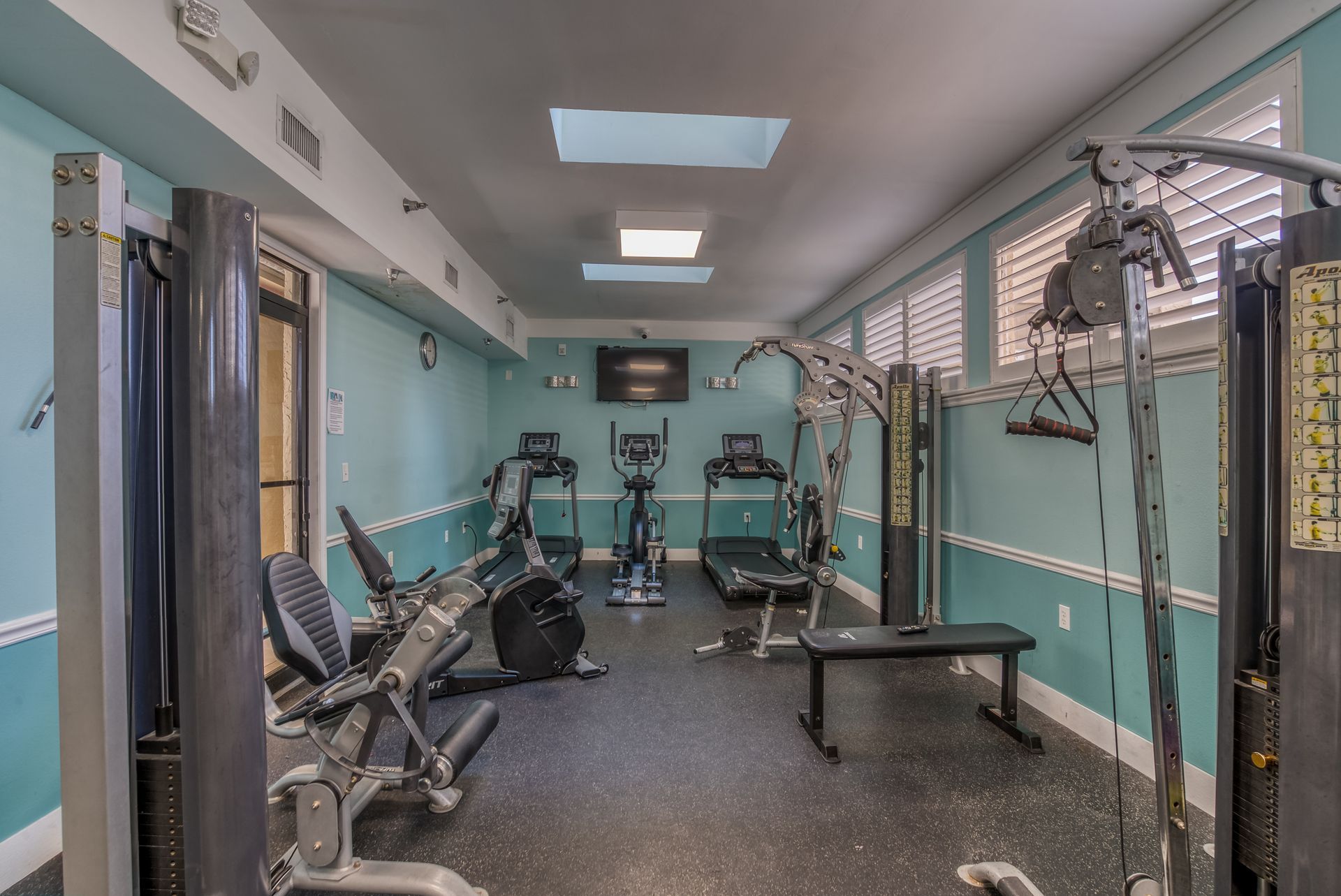 fitness area