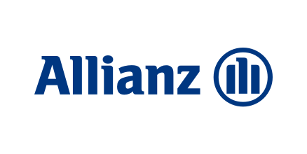 Logo Allianz: testo blu