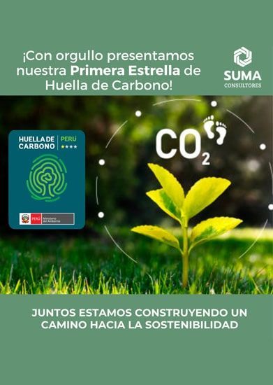 Una pequeña planta crece en la hierba junto a un cartel que dice CO2.
