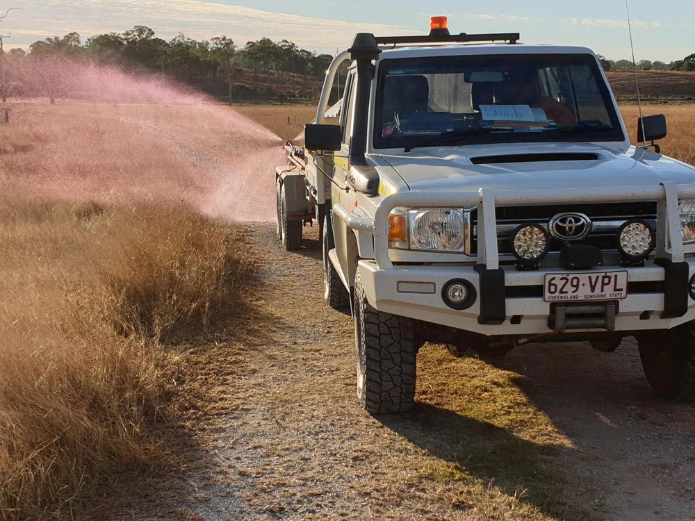 White Truck In A Open Area — Wetzler Pty Ltd In Marmor QLD