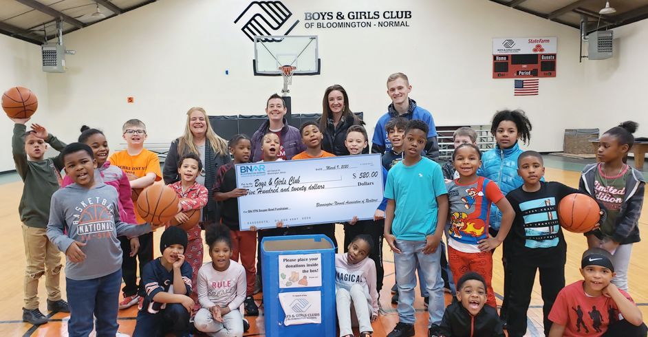 Boys & Girls Club Donation Check