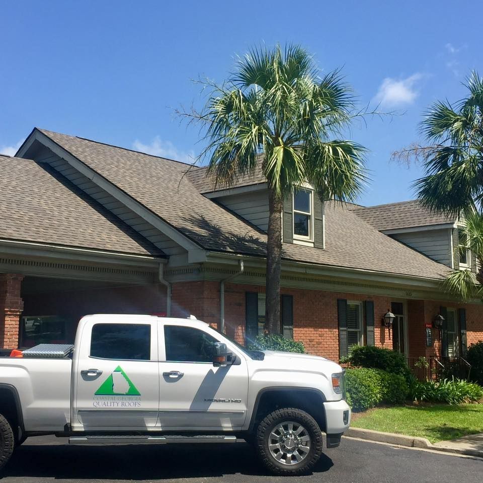 Completed roof replacement on a coastal home in Mexico Beach, Florida
