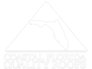 Sarasota Florida Quality Roofing logo with a roof outline and Florida silhouette
