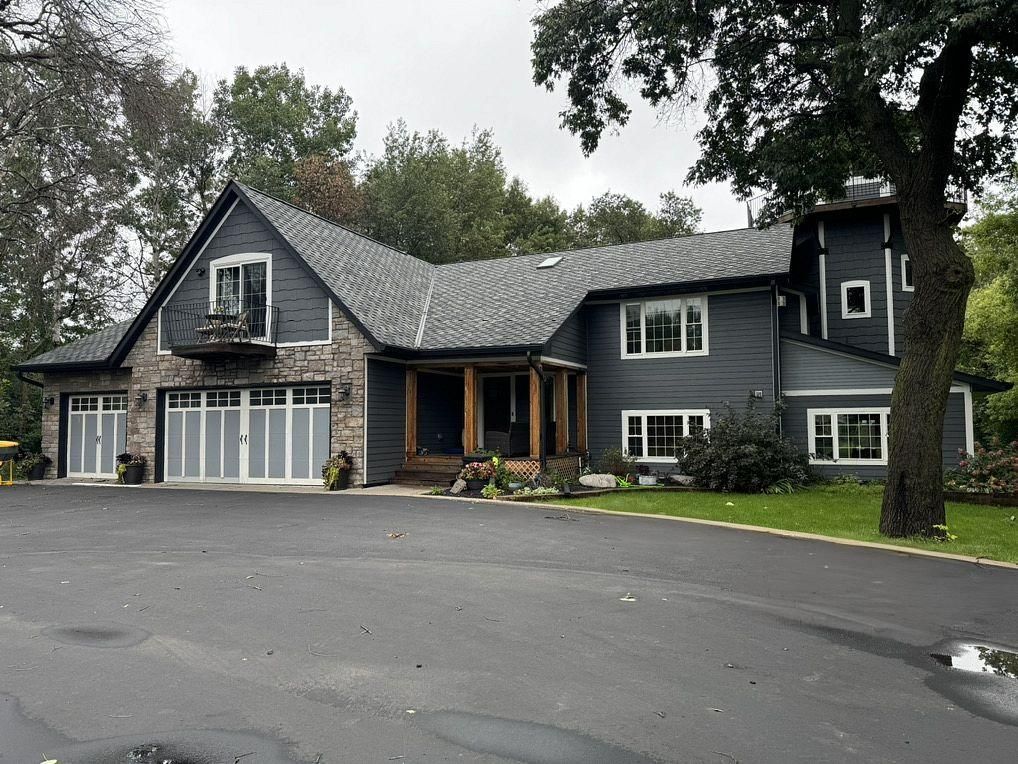 Home in Andover with exterior upgrades done by Archway Contracting