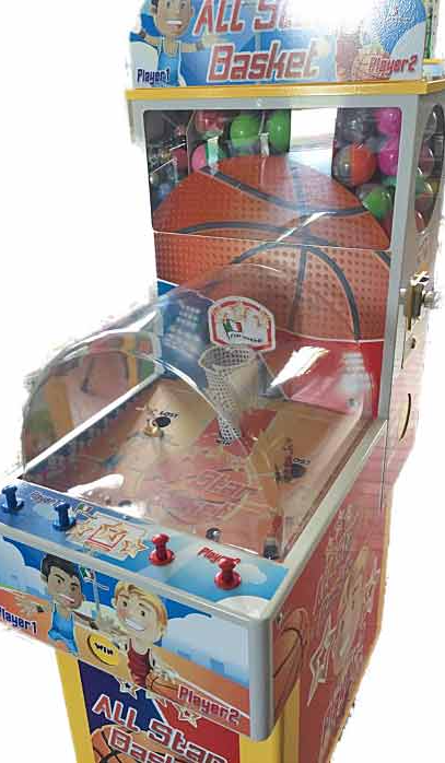 Distributore con gioco Maxi Basket - Venus Games Rimini