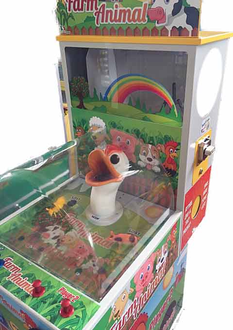 Distributore con gioco Maxi Fattoria - Venus Games Rimini