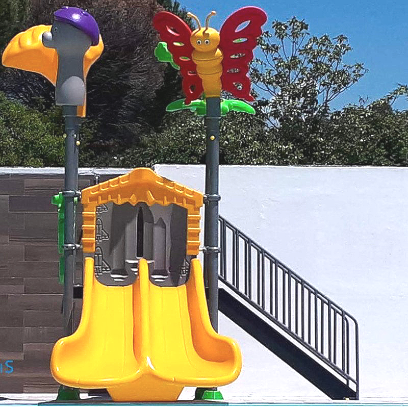 Playground da esterno in Polietilene blue  - Wonder Games Rimini
