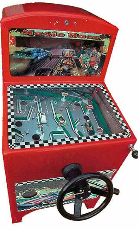 Distributore con gioco Super Pista - Venus Games Rimini