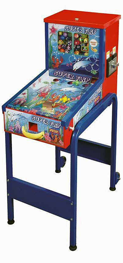 Distributore con gioco Super Flipper - Venus Games Rimini