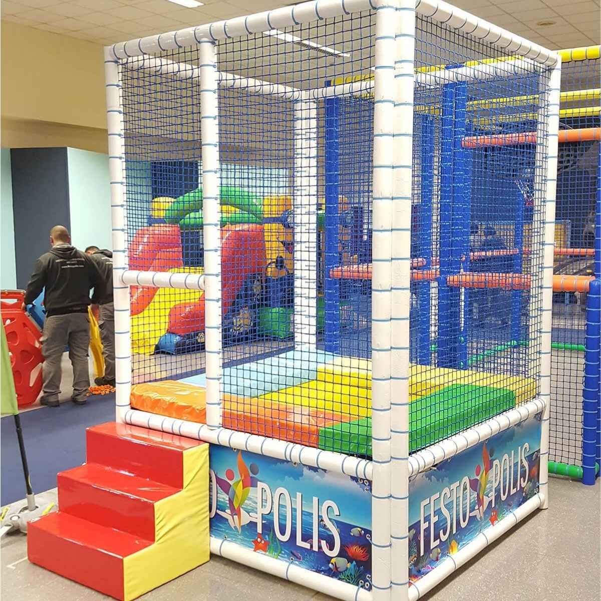 Tappeto elastico professionale 1 posto Festopolis - Venus Games 347 5635398