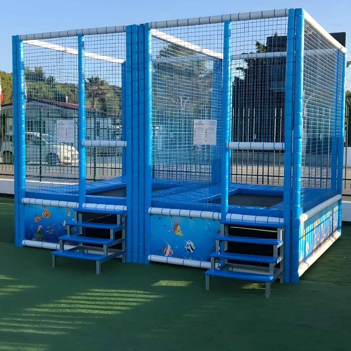Tappeto Elastico Rettangolare 2 posti Festopolis - Venus Games 347 5635398