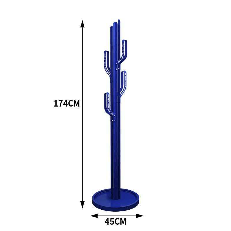 Cactus coat stand · blue