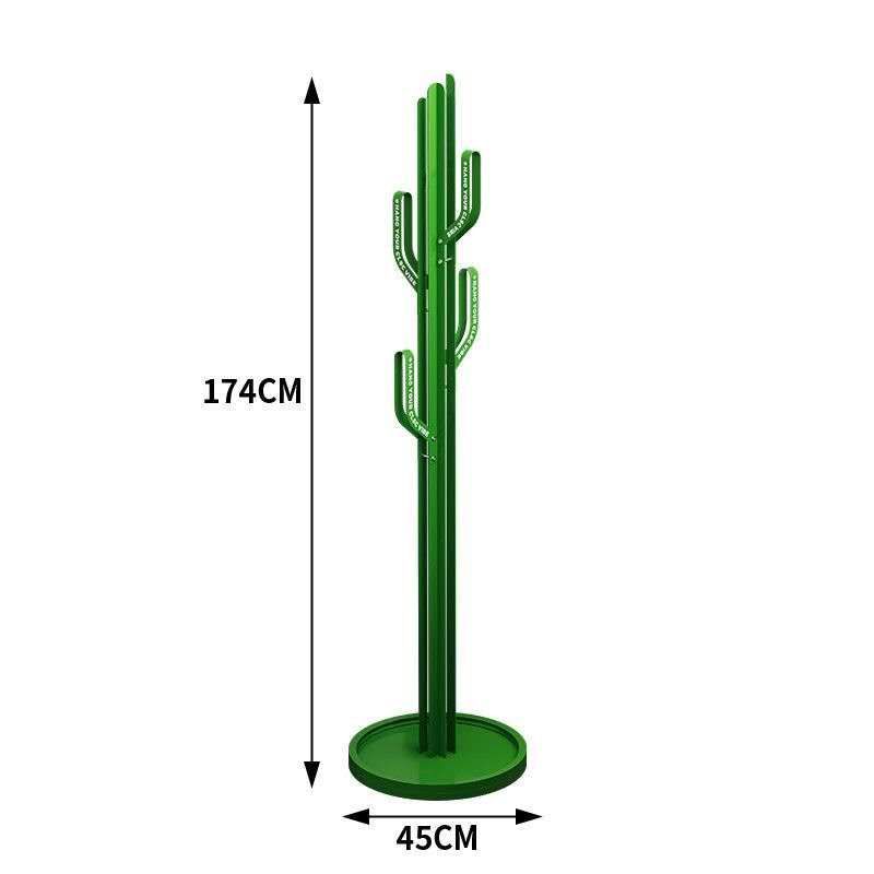 Cactus coat stand · green