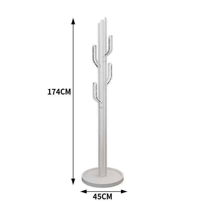 Cactus coat stand · white