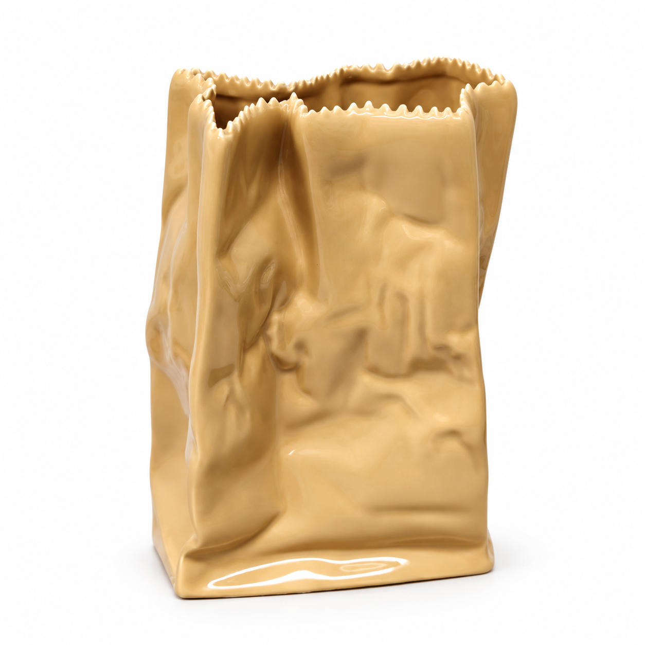 Paperform vase · gold