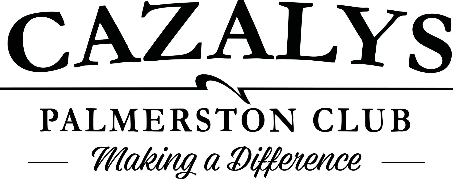 Cazalys Palmerston Club logo with the tagline “Making a Difference”