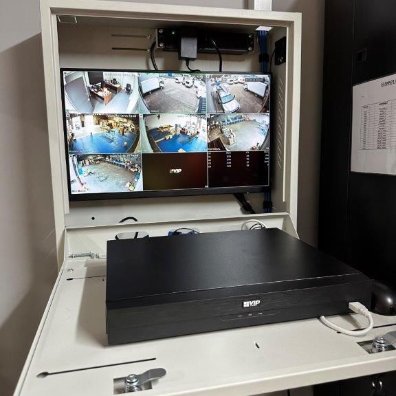 A Cabinet With a Monitor and Computer on Top — CTE Systems In Tuncurry, NSW