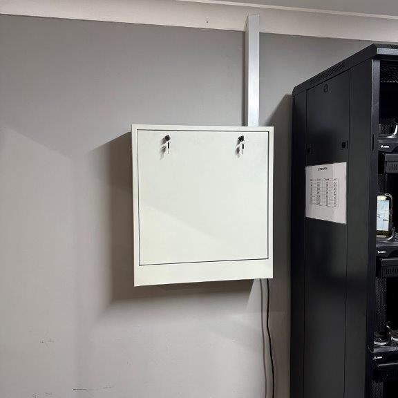 A White Cabinet With an Attached Wire — CTE Systems In Tuncurry, NSW