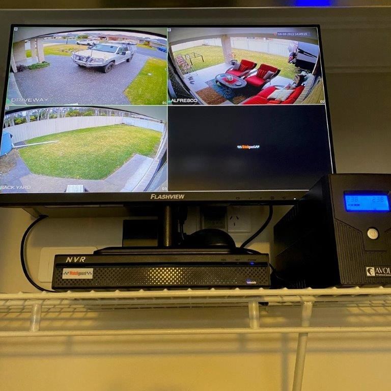 A Shelf With a Mounted TV — CTE Systems In Tuncurry, NSW