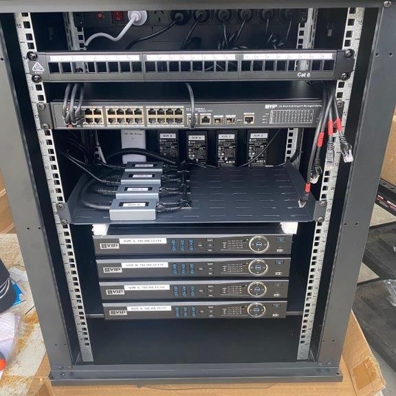 A Server Rack With Multiple Servers and Organised Cables — CTE Systems In Tuncurry, NSW
