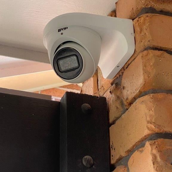 Security Camera Installed on an Interior Brick Wall — CTE Systems In Tuncurry, NSW