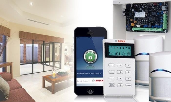 A Living Room With a Phone and a Security System — CTE Systems In Tuncurry, NSW
