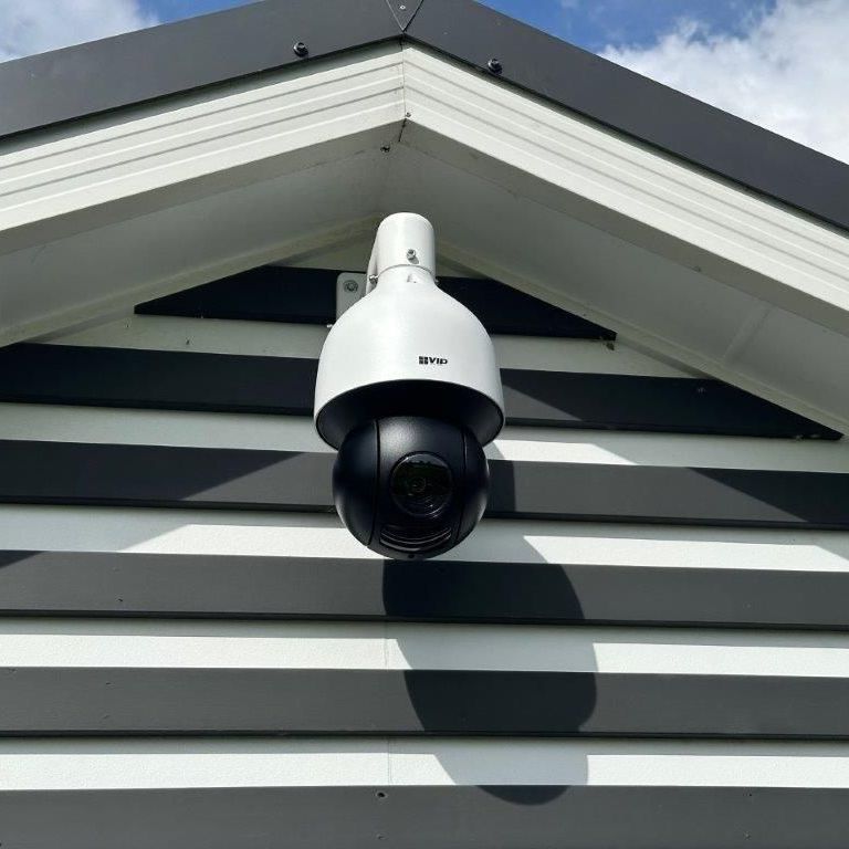Security Camera Installed on the Roof — CTE Systems In Tuncurry, NSW