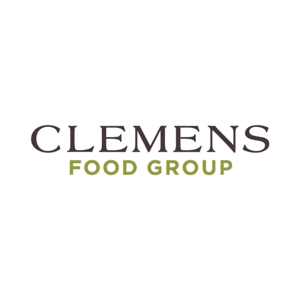 Clemens Food Group logo. Dark brown 