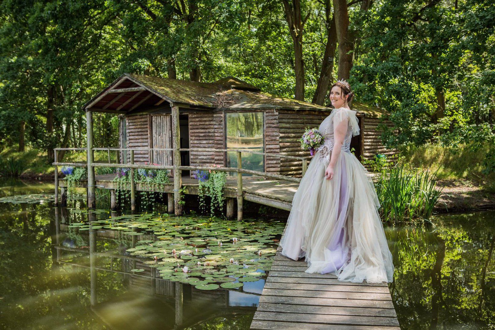 Fairy Wedding Dress Bohemian Grey Wedding Dress