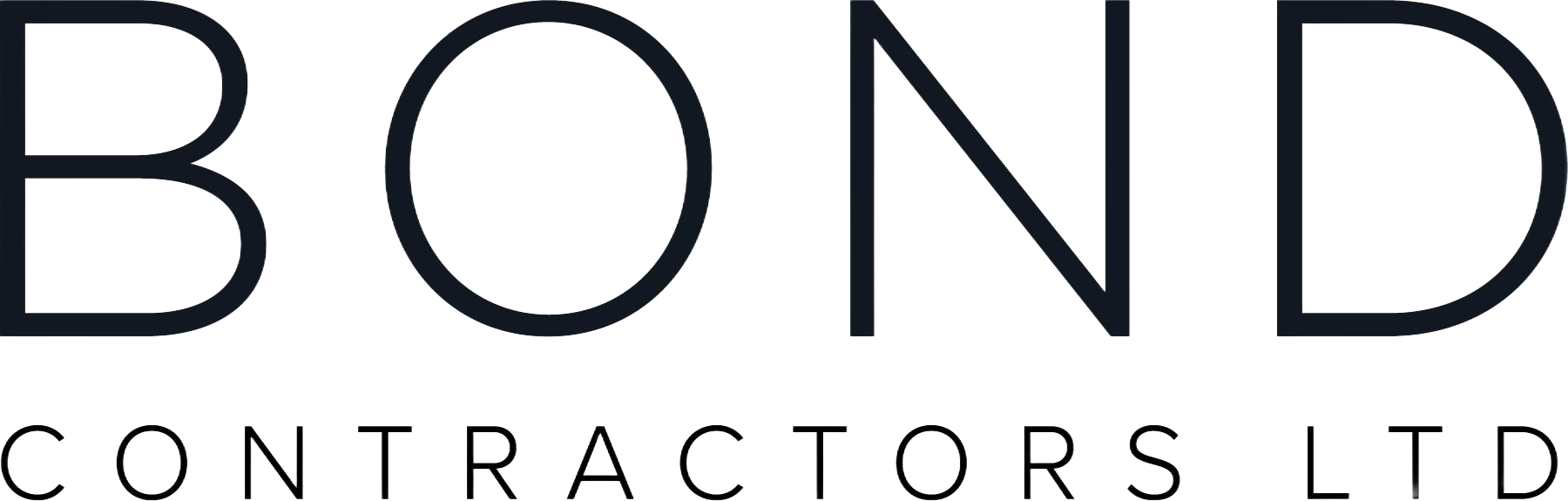 Logo Bond Contractors in black