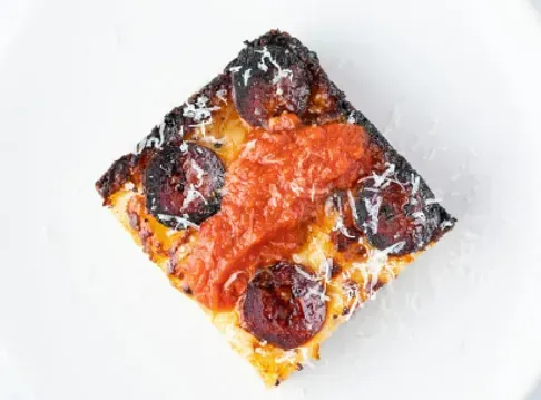 Detroit style pizza