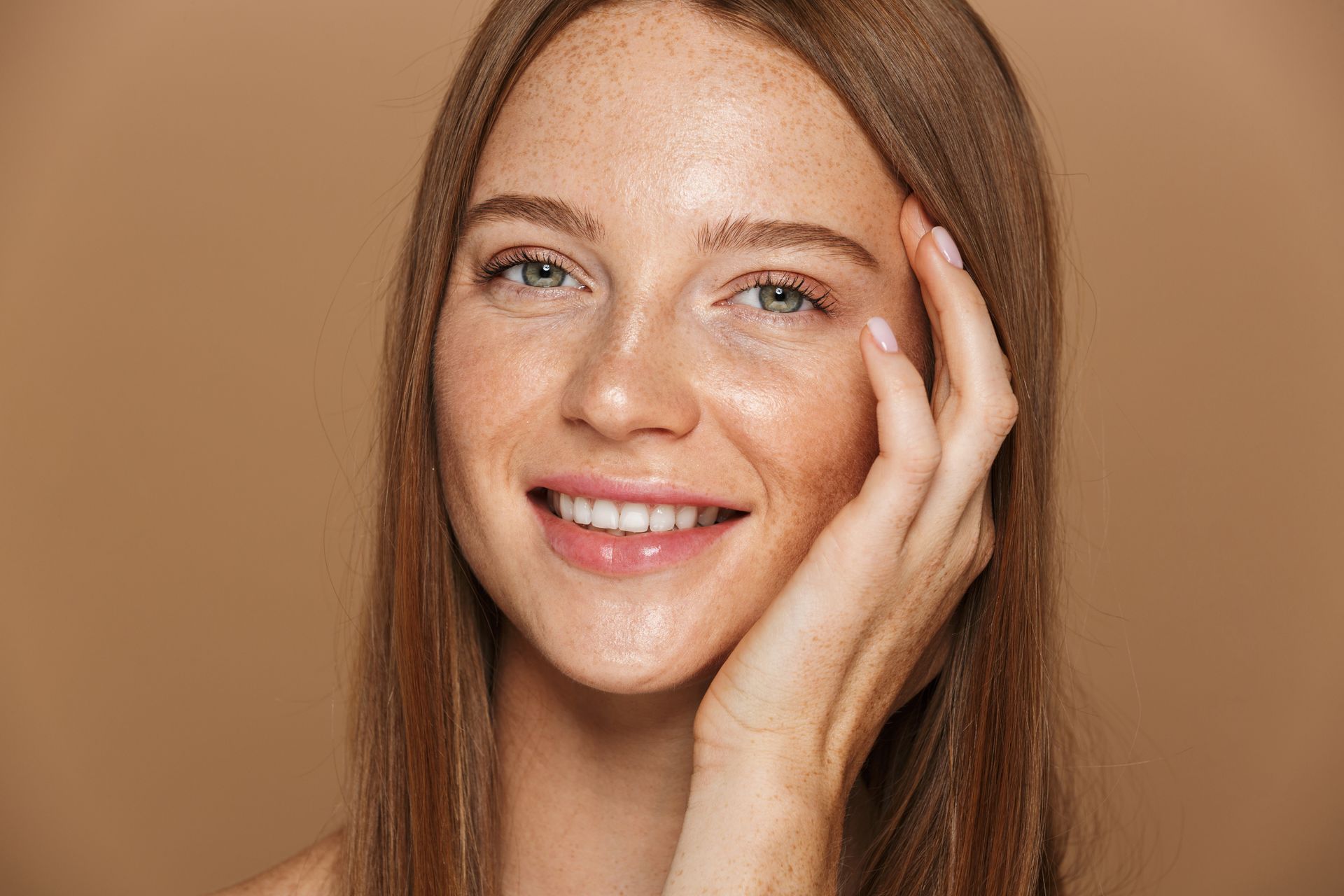 beautiful woman skin