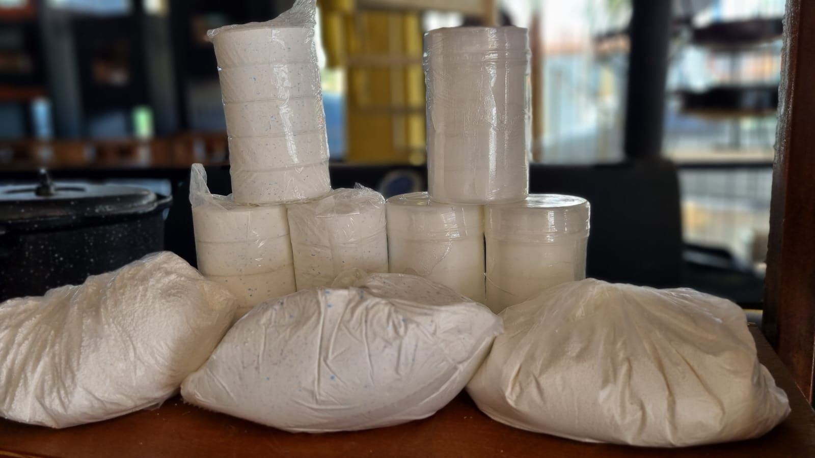Cloro granulado y productos químicos para piscina