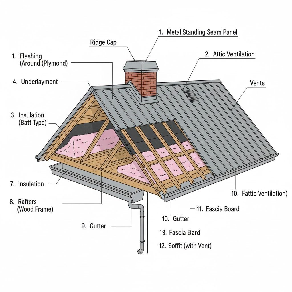 metal roofing in prince frederick