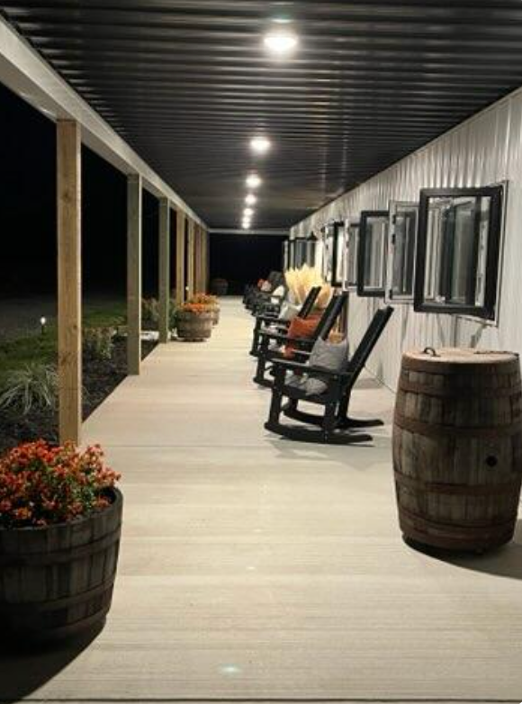 southern md pole barn office