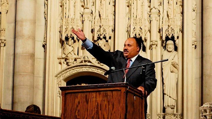 MLK Jr’s son in meeting with Trump