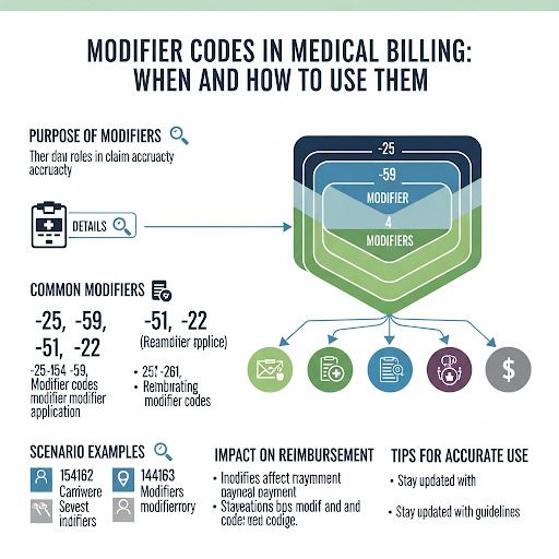 Modifier Codes in Medical Billing: When and How to Use Them