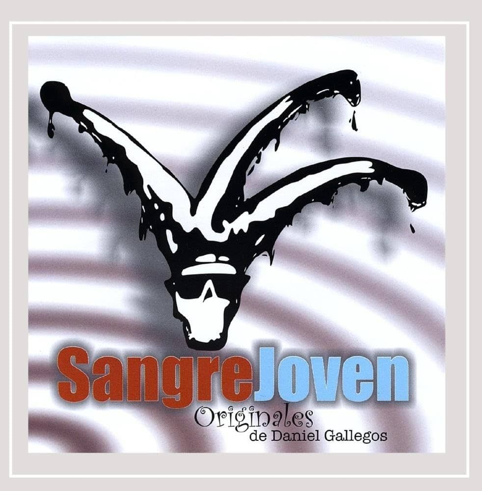 Album cover art: Black and white jester skull graphic with melting effect over text