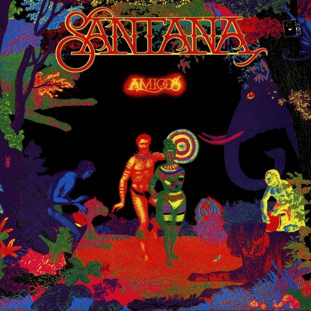 Album cover for Santana's
